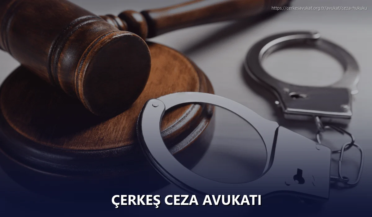 Çerkeş Ceza Avukatı